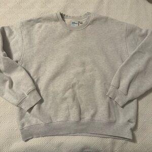 Aritzia Grey Crewneck